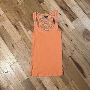 American Eagle Lace Back Tank